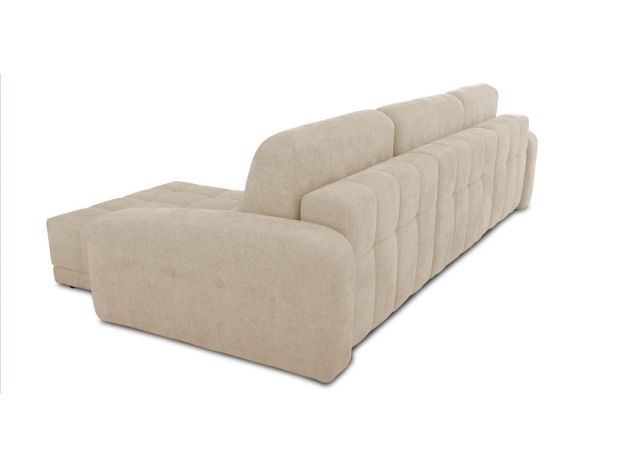 Угловой диван Джефферсон цвет бежевый,серый (фото 326199)