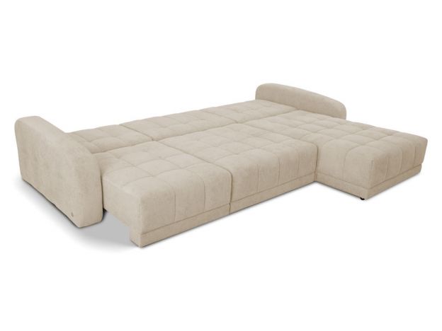 Угловой диван Джефферсон цвет бежевый,серый (фото 326200)