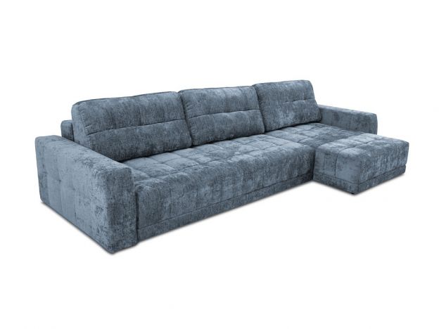 Угловой диван Джефферсон цвет голубой (фото 326227)