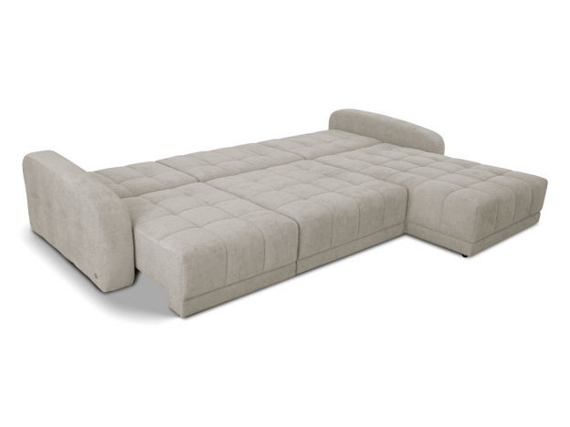 Угловой диван Джефферсон цвет бежевый,серый (фото 326255)