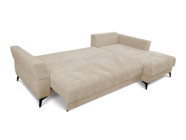 Угловой диван Хадсон цвет бежевый (фото 326477)