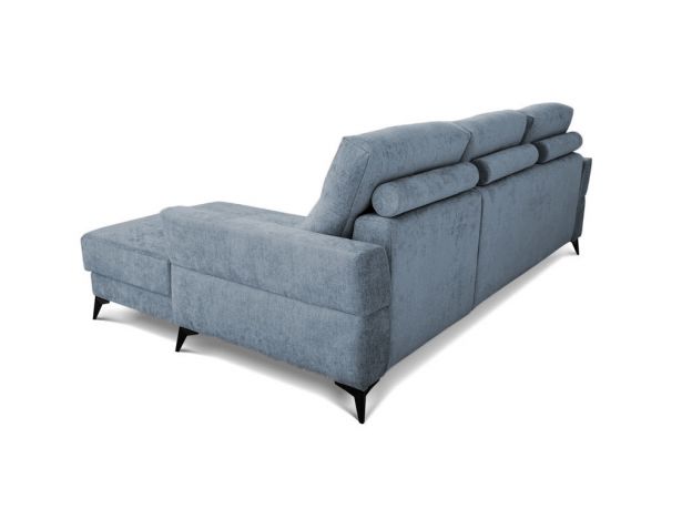 Угловой диван Хадсон цвет голубой (фото 326524)