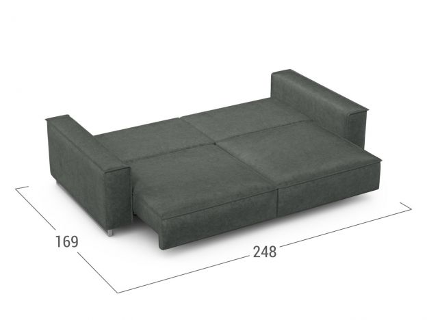 Диван MOON 005 цвет черный,серый (фото 302473) Диван MOON 005 цвет черный,серый (фото 302473)