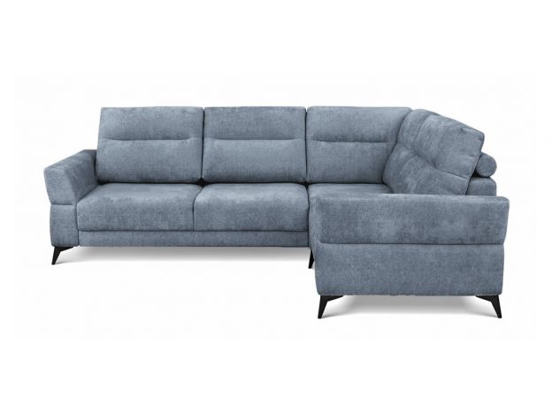 Угловой диван Хадсон цвет голубой (фото 326735)