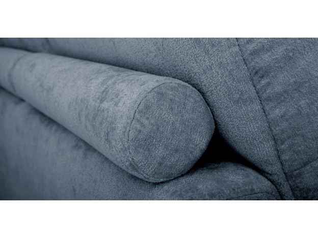 Угловой диван Хадсон цвет голубой (фото 326740)