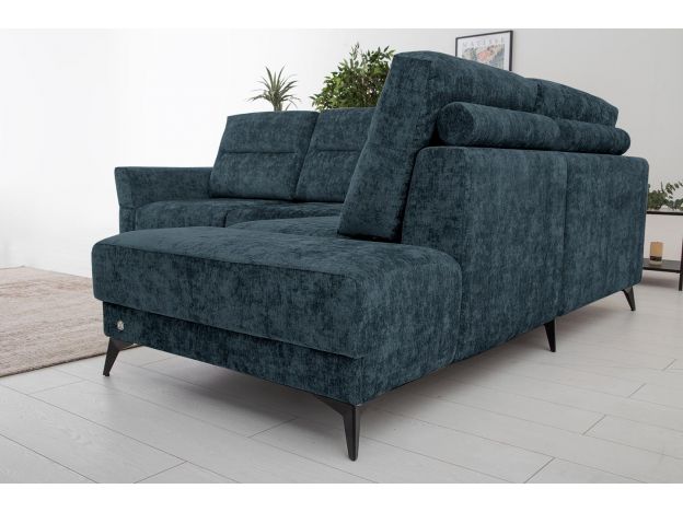 Угловой диван Хадсон цвет синий (фото 326965)