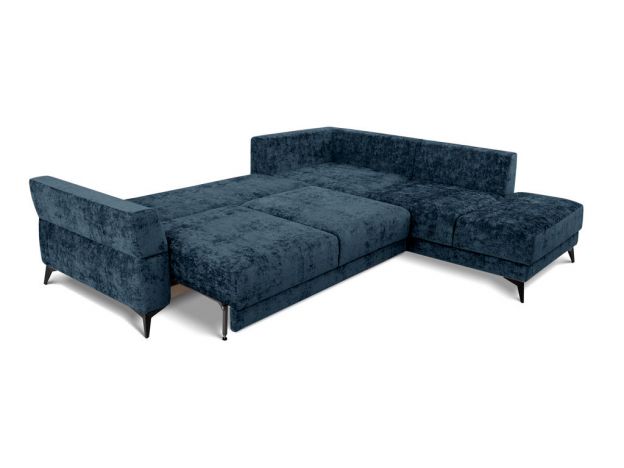 Угловой диван Хадсон цвет синий (фото 326968)