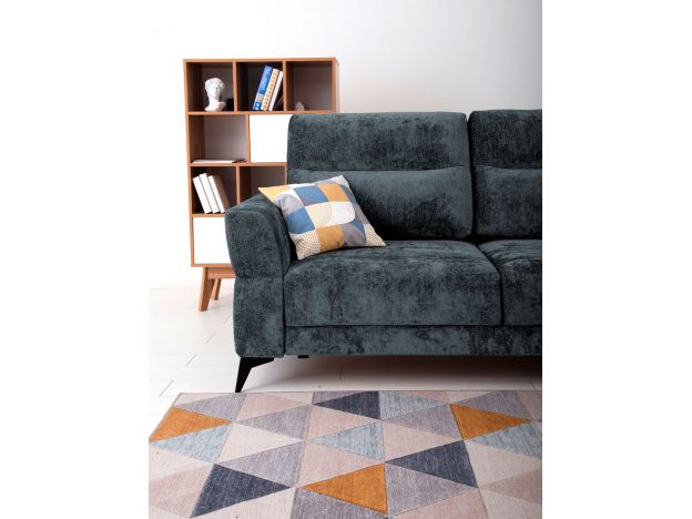 Угловой диван Хадсон цвет синий (фото 327029)