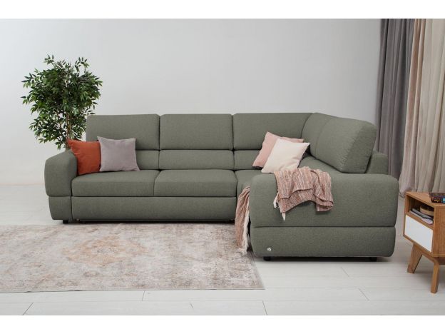 Угловой диван Браун цвет серый (фото 327150)