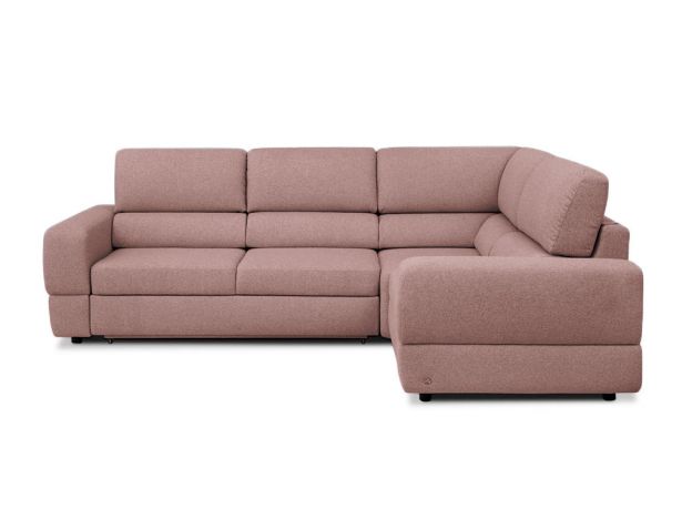 Угловой диван Браун цвет розовый (фото 327190)