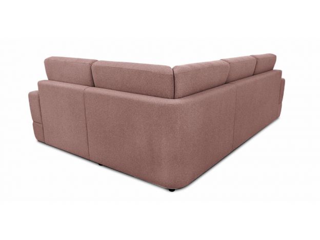 Угловой диван Браун цвет розовый (фото 327191)