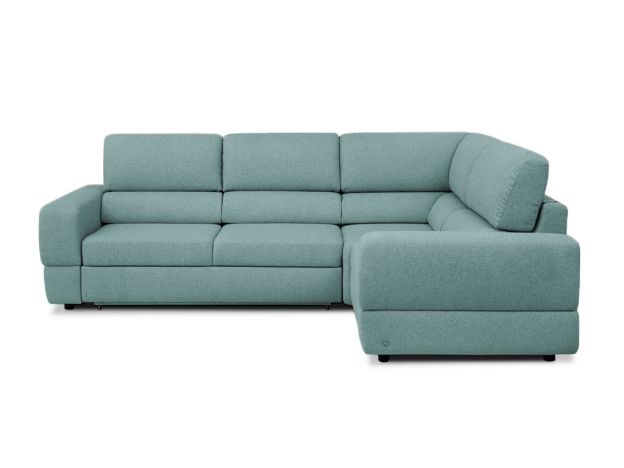 Угловой диван Браун цвет бирюза,голубой (фото 327235)