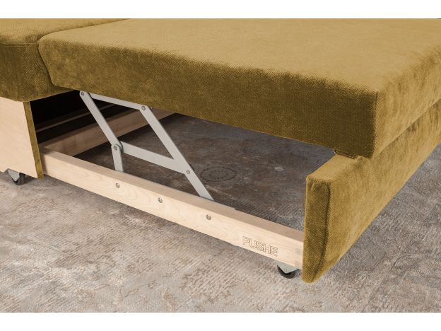 Угловой диван Браун цвет желтый (фото 327395)