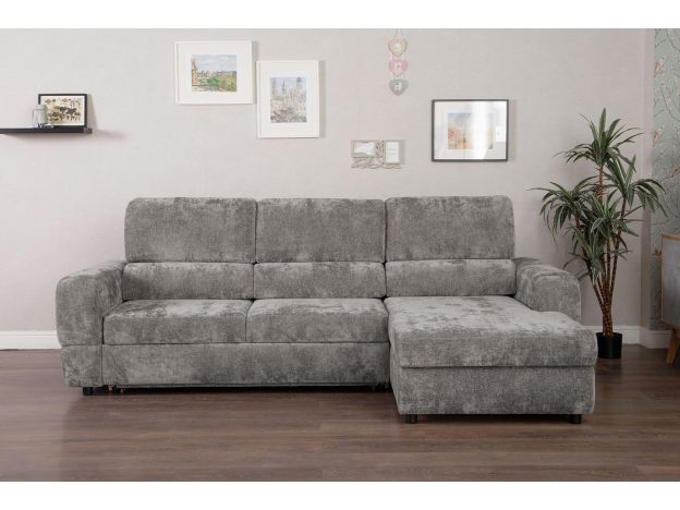 Угловой диван Браун цвет серый (фото 327440)