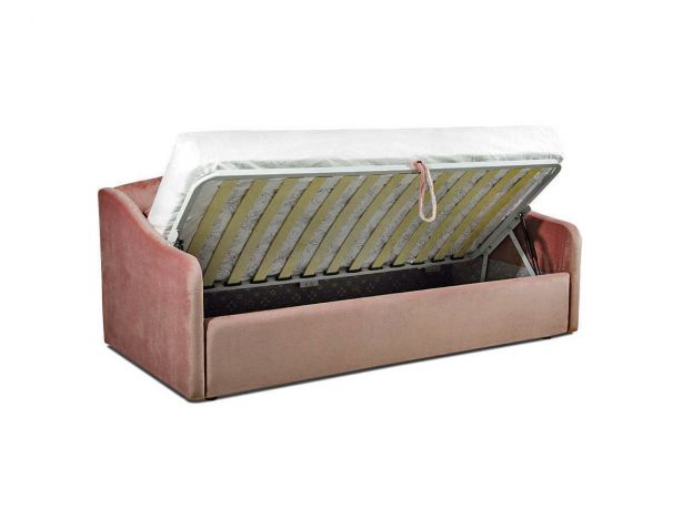 Кровать-тахта с подъемным механизмом Джульетта цвет красный,розовый (фото 54181)