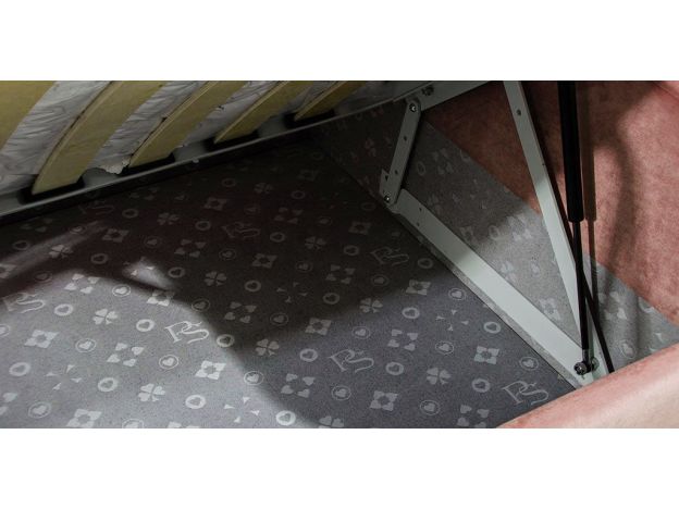 Кровать-тахта с подъемным механизмом Джульетта цвет красный,розовый (фото 54182)