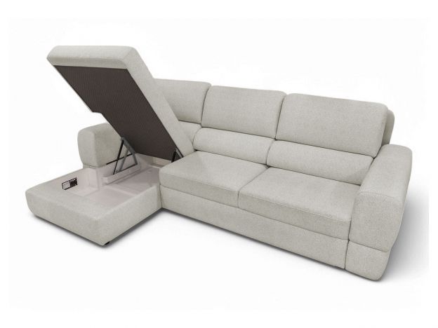 Угловой диван Браун цвет серый (фото 328273)