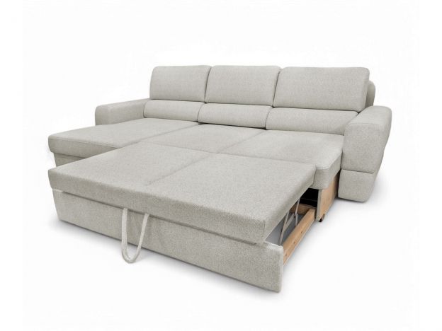 Угловой диван Браун цвет серый (фото 328275)