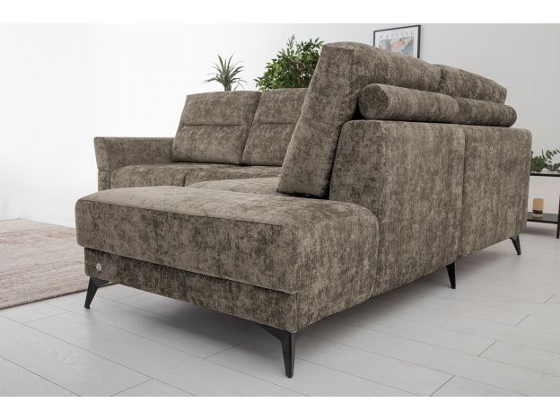 Угловой диван Хадсон цвет коричневый (фото 326860)