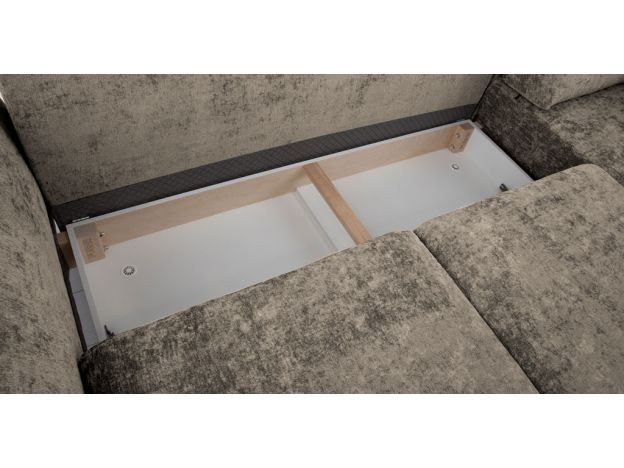 Угловой диван Хадсон цвет коричневый (фото 326862)