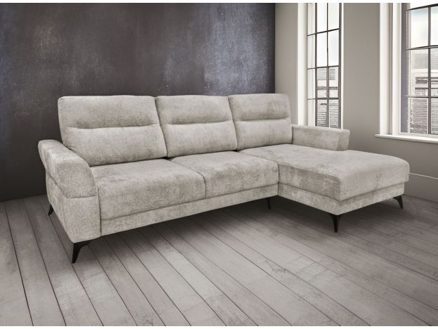 Угловой диван Хадсон реальное фото образца цвет серый (фото 328216)