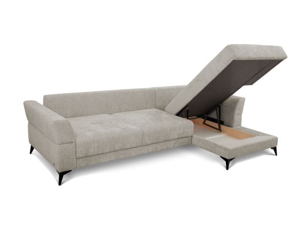 Угловой диван Хадсон цвет серый (фото 328204)