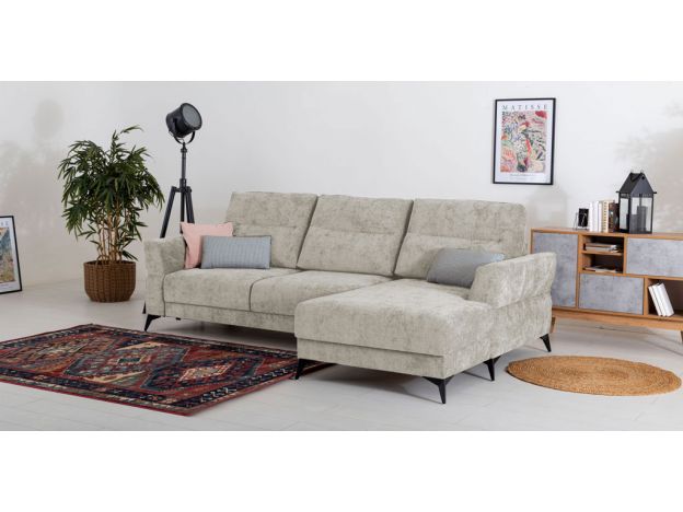 Угловой диван Хадсон цвет серый (фото 328207)