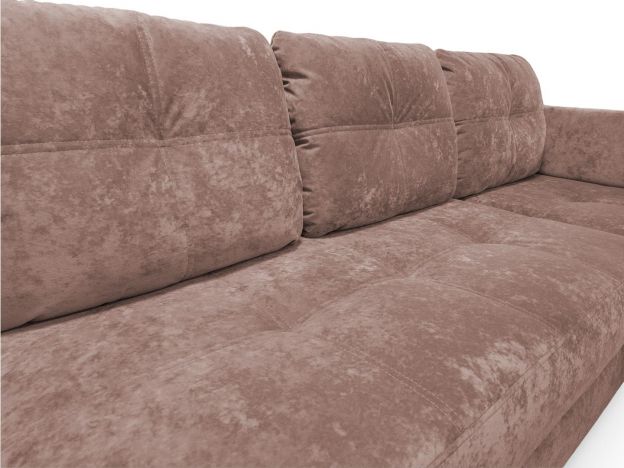 Угловой диван Арно реальное фото образца цвет розовый (фото 328060)