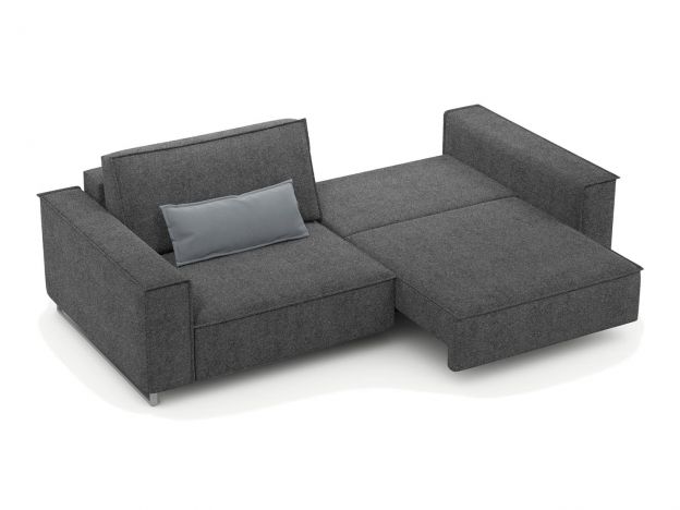 Диван MOON 005 цвет черный,серый (фото 327859)