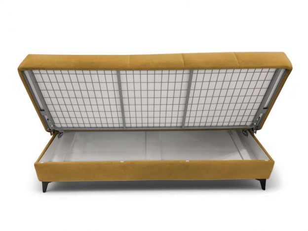 Диван Бильбао реальное фото образца цвет желтый (фото 329159)