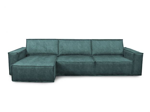 Угловой диван Тулон-7 цвет зеленый (фото 328942)
