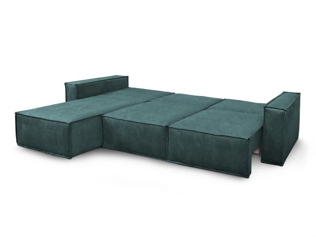 Угловой диван Тулон-7 цвет зеленый (фото 328945)