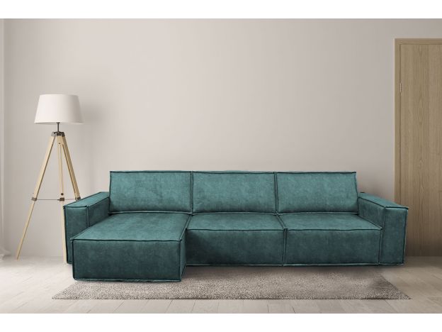 Угловой диван Тулон-7 цвет зеленый (фото 328946)