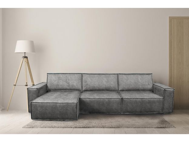 Угловой диван Тулон-7 цвет серый (фото 328964)