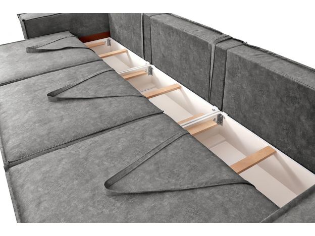 Диван Тулон-9 цвет серый (фото 329097)