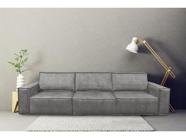 Диван Тулон-9 цвет серый (фото 329099)