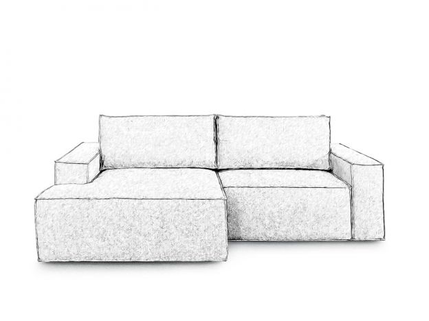 Угловой диван Тулон-6 цвет бежевый (фото 328926)