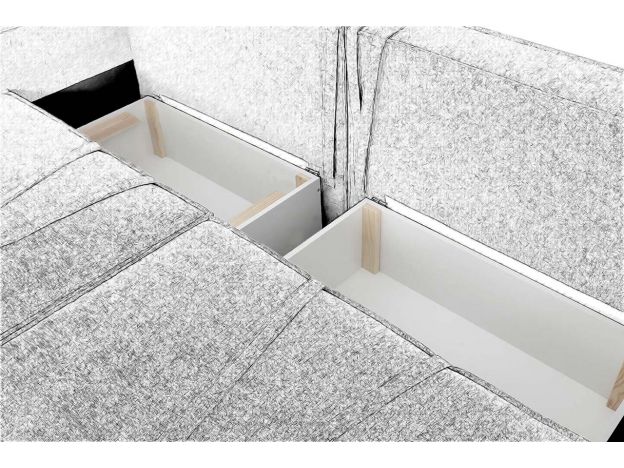 Угловой диван Тулон-6 цвет бежевый (фото 328929)