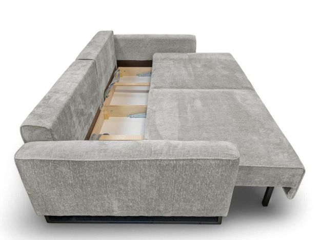 Диван Портленд двухсекционный реальное фото образца цвет серый (фото 330374)