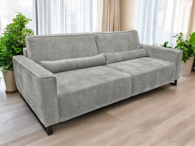 Диван Портленд двухсекционный реальное фото образца цвет серый (фото 330377)