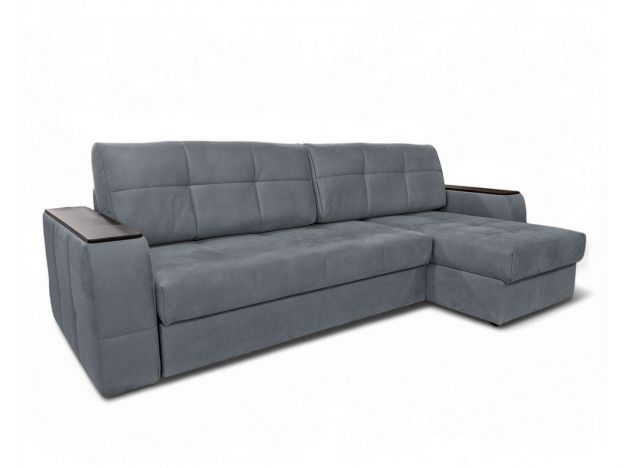 Угловой диван Сиэтл реальное фото образца цвет синий,голубой (фото 330544)