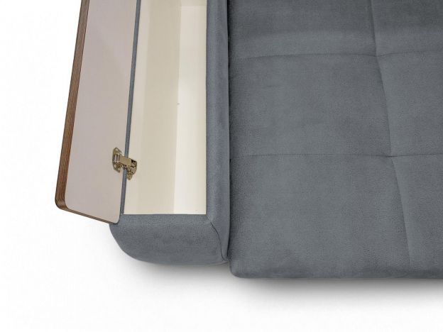 Угловой диван Сиэтл реальное фото образца цвет синий,голубой (фото 330548)