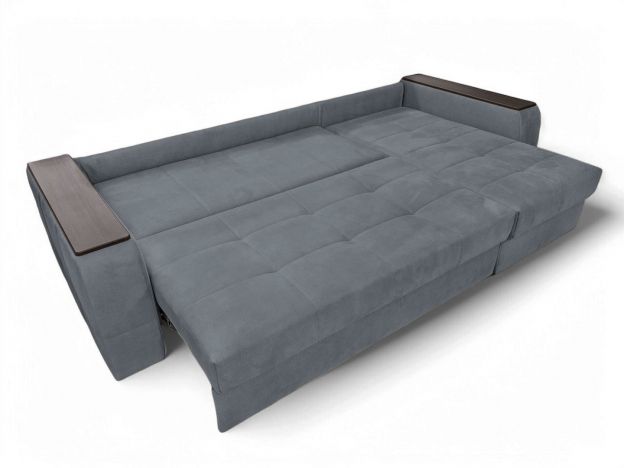 Угловой диван Сиэтл реальное фото образца цвет синий,голубой (фото 330550)