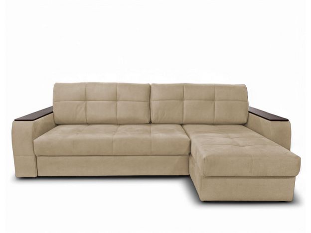 Угловой диван Сиэтл реальное фото образца цвет бежевый (фото 330595)