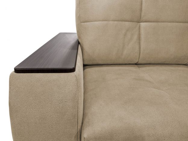 Угловой диван Сиэтл реальное фото образца цвет бежевый (фото 330596)