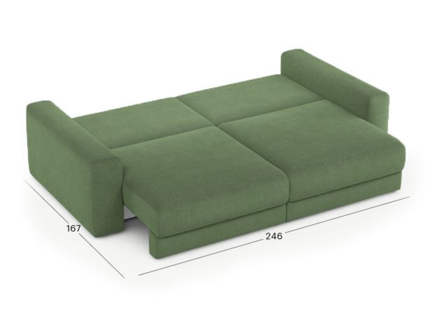 Диван MOON 007 цвет зеленый (фото 335931) Диван MOON 007 цвет зеленый (фото 335931)