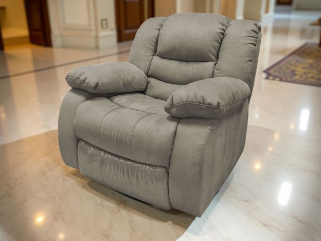 Кресло реклайнер Маранта мехеническое цвет серый (фото 340156)