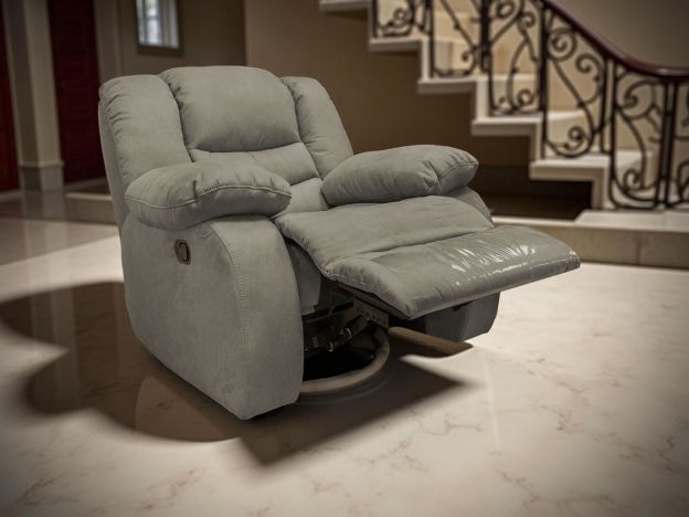 Кресло реклайнер Маранта мехеническое цвет серый (фото 340157)