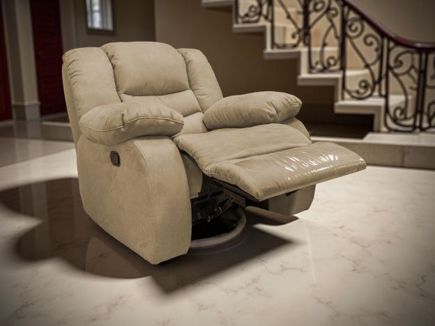 Кресло реклайнер Маранта мехеническое цвет бежевый (фото 339911)