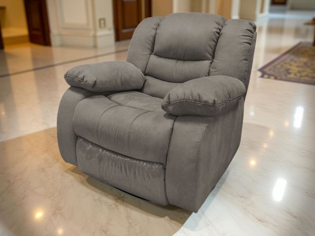 Кресло реклайнер Маранта мехеническое цвет серый (фото 339942)